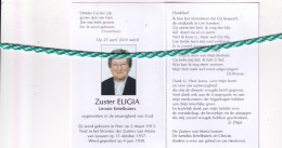 Zuster Eligia (Leonie Ketelbuters), Peer 1913, Leuven 2016. Honderdjarige. Foto - Obituary Notices