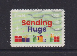 IRELAND - 2021 Christmas Sending Hugs 'N' Used As Scan - Gebruikt