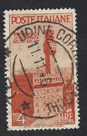 Italia 1946; Avvento Della Repubblica: 4 Lire, Usato - 1946-60: Used