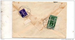 1938 LETTERA  CON ANNULLO PORTICI NAPOLI - Storia Postale (Posta Aerea)