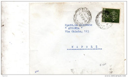 1969 LETTERA  CON ANNULLO NAPOLI - 1961-70: Storia Postale