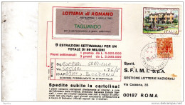 1982 CARTOLINA CON ANNULLO BOLZANO - 1981-90: Storia Postale