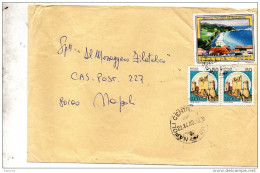 1983 LETTERA CON ANNULLO NAPOLI - 1981-90: Storia Postale