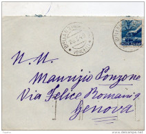 1949  LETTERA  CON ANNULLO BIELLA VERCELLI - 1946-60: Poststempel