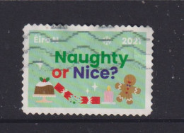 IRELAND - 2021 Christmas Naughty Or Nice 'N' Used As Scan - Gebraucht