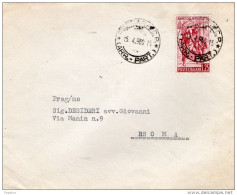 1960  LETTERA CON ANNULLO PESCARA - 1946-60: Marcophilia