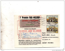 1982 CARTOLINA CON ANNULLO VILLAGGIO SONDALO SONDRIO - 1981-90: Marcophilie