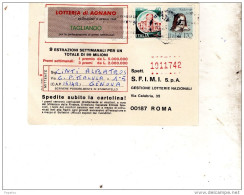 1982 CARTOLINA CON ANNULLO GENOVA - 1981-90: Poststempel