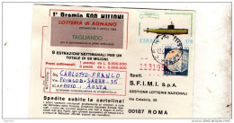 1982 CARTOLINA CON ANNULLO AOSTA - 1981-90: Poststempel