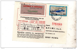 1982 CARTOLINA CON ANNULLO SANREMO - 1981-90: Marcophilia