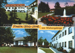 72052973 Bad Holzhausen Luebbecke Pension Haus Stork Am Wiehengebirge Fontaene B - Getmold