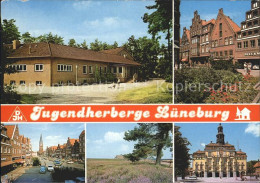 72052922 Lueneburg Jugendherberge Giebelhaeuser Hauptstrasse Rathaus Lueneburger - Lüneburg