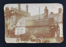 Photo Ancienne Londres Autobus 1918 - Automobiles
