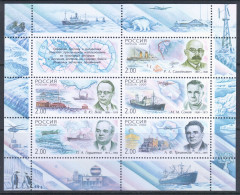 Russia 2000 Mi# Block 30 ** MNH - Polar Explorers - Ungebraucht