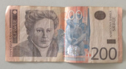 Serbia, Year 2015, Used, 200 Dinar - Servië