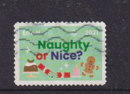 IRELAND - 2021 Christmas Naughty Or Nice 'N' Used As Scan - Gebraucht