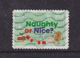 IRELAND - 2021 Christmas Naughty Or Nice 'N' Used As Scan - Gebruikt