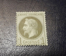 Timbre France Neuf Nap N25 Sup - 1863-1870 Napoléon III Lauré