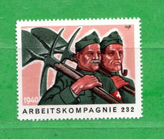 Suisse. - 1940 Militaire - FELDPOST,  ARBEITSKOMPAGNIE 232 - Labels