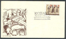 .Yugoslavia, 1962-07-04, Bosnia, Prijedor, Kozara Battle, Special Postmark & Cover - Andere & Zonder Classificatie