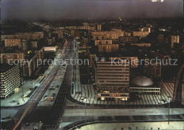 72052759 Berlin Blick Vom Fernsehturm Karl Marx Allee Bei Nacht Berlin - Sonstige & Ohne Zuordnung