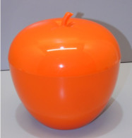 -ANCIEN POT A Glaçons VINTAGE POMME Couleur ORANGE 1960 COLLECTION   E - Autres & Non Classés