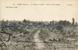 R644589 Clery. Ruins Of The Village. Cl. Sec. Ph. Arm. G. Lelong - Monde