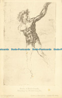 R643926 British Museum. Study Of Nude Youth. Michel Angelo. Donald Macbeth - Monde