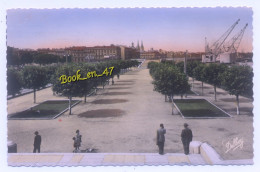 {94263} 33 Gironde Bordeaux , Le Jardin Des Terrasses , Quai Louis XVIII ; Animée - Bordeaux