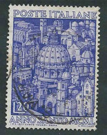 Italia 1950, Anno Santo : Lire 20, Usato. - 1946-60: Used