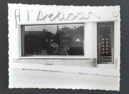 LES ABRETS PHOTO ANCIENNE MAGASIN L'ARTISAN - Plaatsen