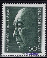 GERMANY(1976) Konrad Adenauer. MUSTER (specimen) Overprint. Scott No 1205. - Other & Unclassified