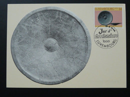 Carte Maximum Card Céramique Age Du Bronze Archéologie Archaology Luxembourg 1994 - Arqueología