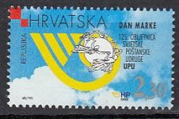KROATIEN  519,  Postfrisch **, 125 Jahre UPU, 1999 - Croacia