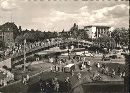 72027500 Duesseldorf Aluminium-Bruecke Europa-Halle Duesseldorf - Düsseldorf