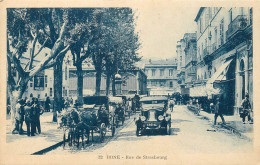 ALGERIE BONE RUE DE STRASBOURG - Annaba (Bône)