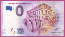 0-Euro XEQG 01 2020 LEIMENER WEINKERWE 2020 - Private Proofs / Unofficial