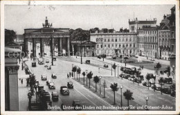 72027357 Berlin Unter Den Linden Brandenburger Tor Ostwest-Achse  Berlin - Autres & Non Classés