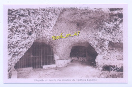 {94264} 33 Gironde Sainte Croix Du Mont , Chapelle Et Entrée Des Grottes Du Château Loubens - Autres & Non Classés