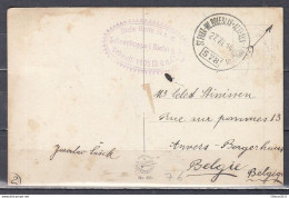 Postkaart Van St Paka Ml Boleslav Altpaka Naar Anvers (Belgie) - Postales