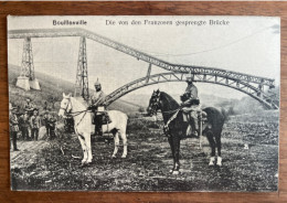 Bouillonville - Pont Dynamité Par Les Français - 1ère Guerre - Casques à Pointe Chevaux - Sonstige & Ohne Zuordnung