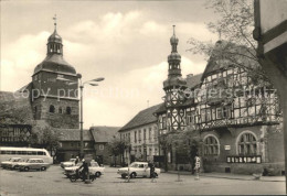 72027258 Harzgerode Markt Mit Rathaus Harzgerode - Harzgerode