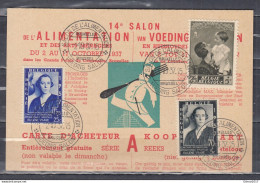 Delcampe - Kaart Van Salon De L'Alimentation Voeding Salon - Briefe U. Dokumente
