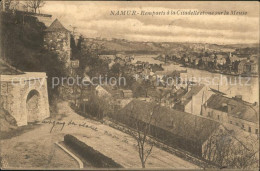 72027160 Namur Wallonie Remparts A La Citadelle Et Vue Sur La Meuse Namur - Namen