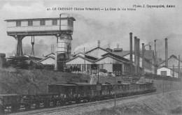 Le Creusot 41 Coqueugniot Gare Grue - Le Creusot