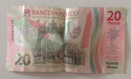 Mexico, Year 2022, Polymer, 20 Pesos, Used - México