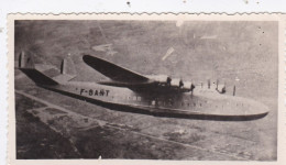 Photo De Particulier Aviation  En Vol Avion Français Commerciale ? A Identifier   Réf 30853 - Aviation