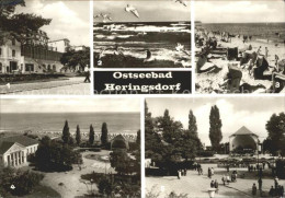 72026904 Heringsdorf Ostseebad Usedom FDGB Heim Solidaritaet Strand Musikpavillo - Sonstige & Ohne Zuordnung