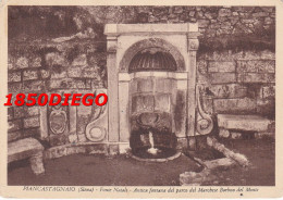 Delcampe - PIANCASTAGNAIO - FONTE NATALI  F/GRANDE VIAGGIATA  1952 - Siena