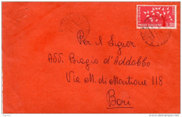 1967  LETTERA CON ANNULLO GALLIPOLI LECCE - 1961-70: Poststempel